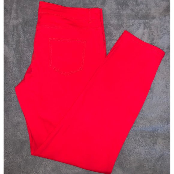 Skinny Tapered Cut Plus-Sized Stretch Jeans - Picture 5 of 5